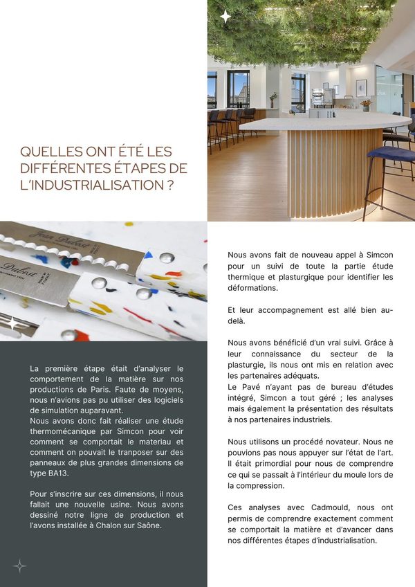 Article Le Pavé - étapes industrialisation Chalon-sur-Saône