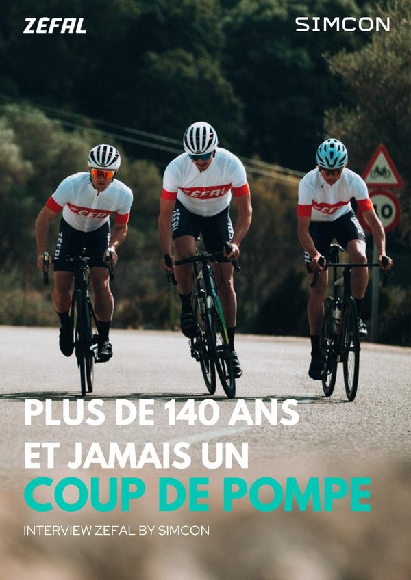 Article client Zefal pour Simcon - couverture interview
