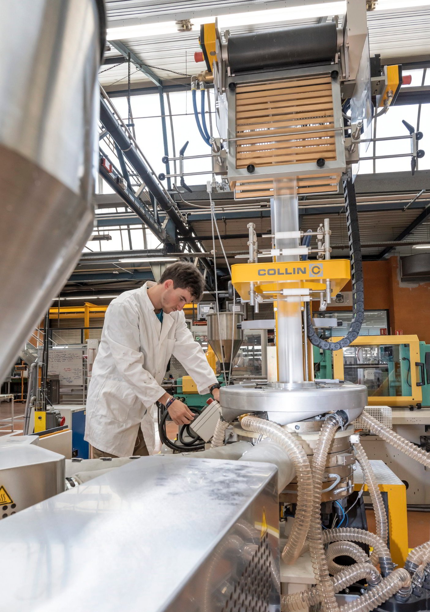 Shooting plasturgie - opérateur extrusion